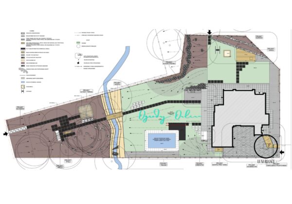 Plan działki 2D (rzut)